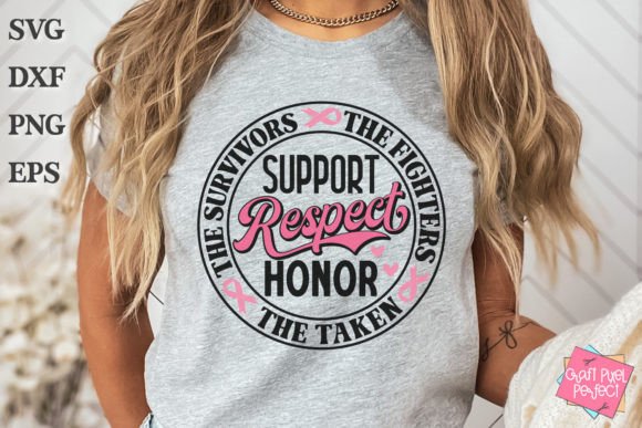 Breast Cancer Quote SVG for Embroidery