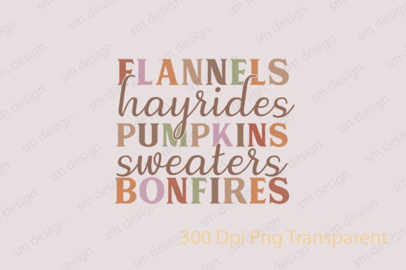 Fall Quote SVG PNG Flannels Hayrides for Crafts and Graphics