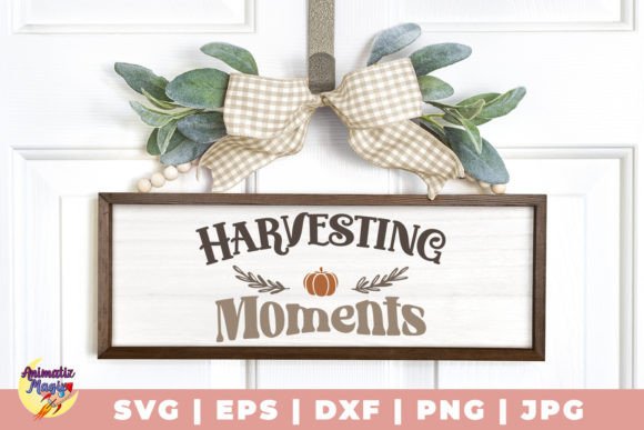 Harvesting Moments SVG for Crafts and Graphics