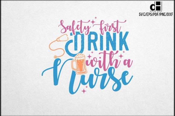 Nurse Funny Quote SVG Design for Graphics and Crafts