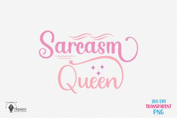 Queen Girl Funny Quote SVG Design for Crafts and Graphics