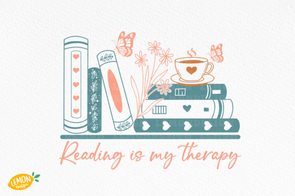 Reading Book Quote SVG Design for Crafts and Graphics