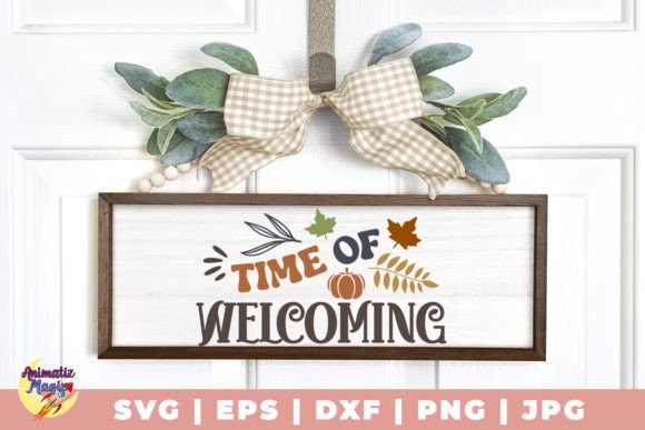 Time of Welcoming SVG for Crafts and Graphics